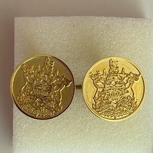Vintage Coat of Arms of B.C. Cufflinks
